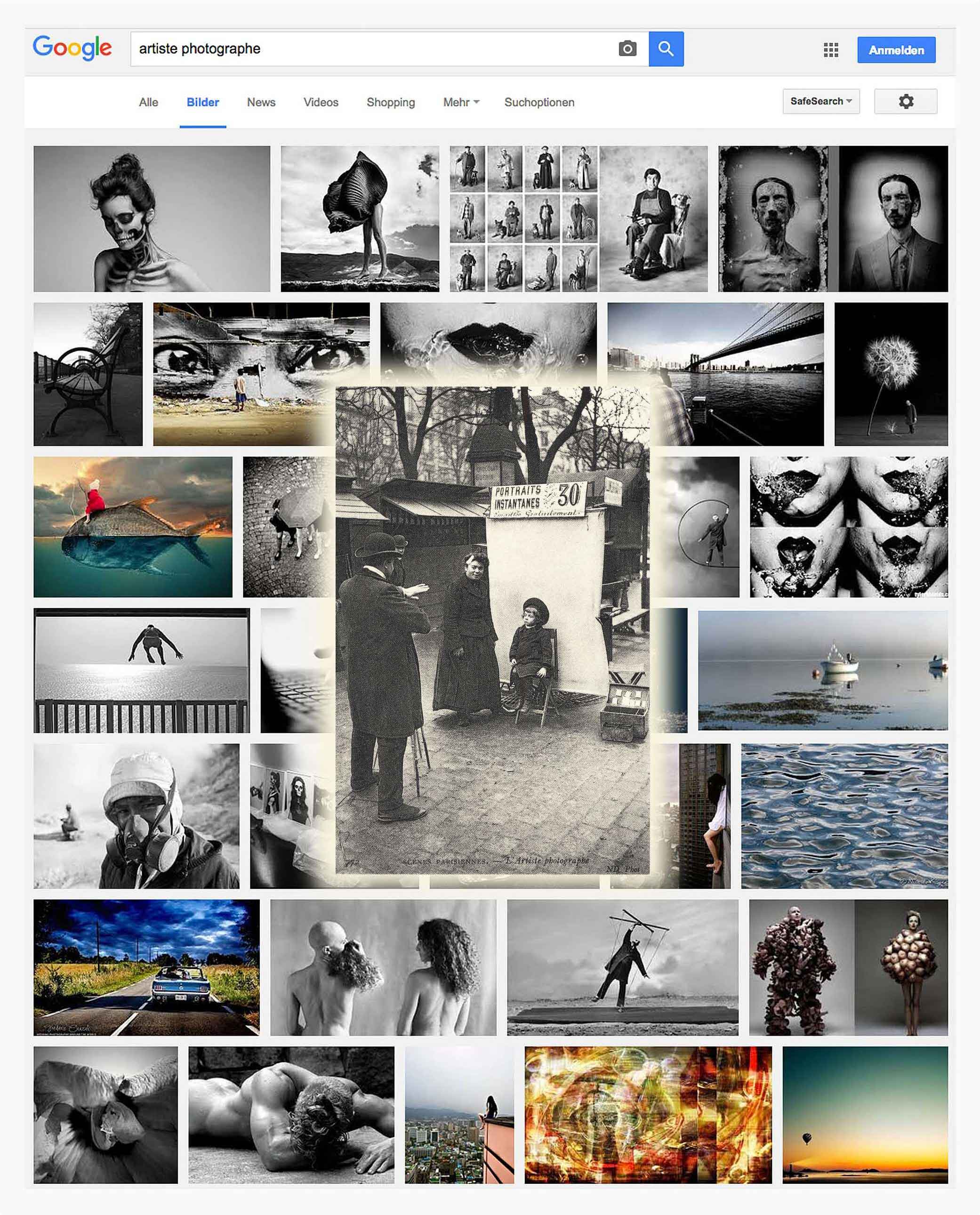 artiste photographe